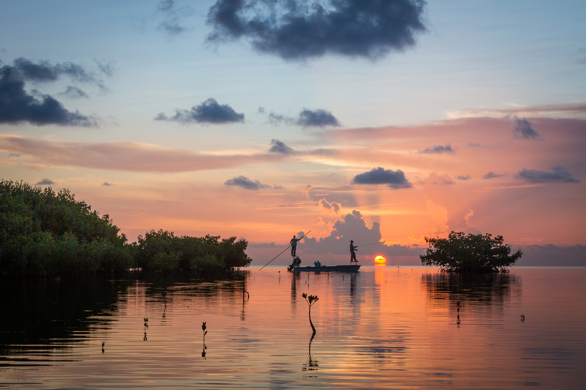 Skiff on the Flats