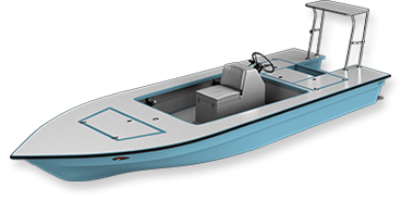 skiff - guide 3d render