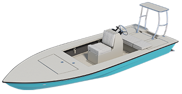 skiff - marquesa 3d render