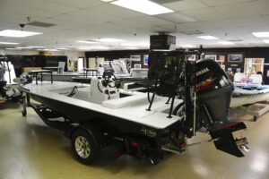 HB Marquesa on a Ram-Lin Trailer with the optional blackout package.
