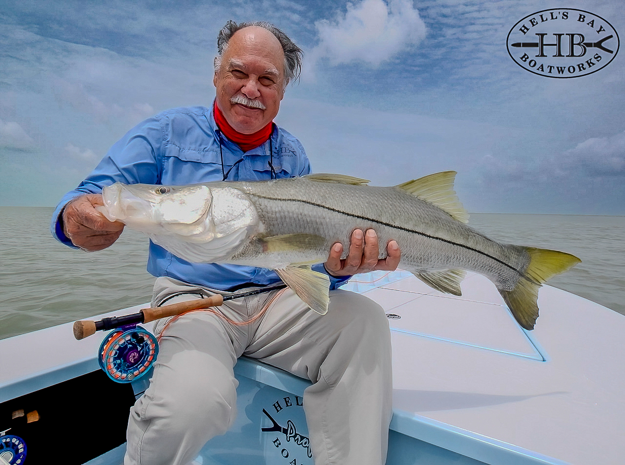 Chico with a nice snook