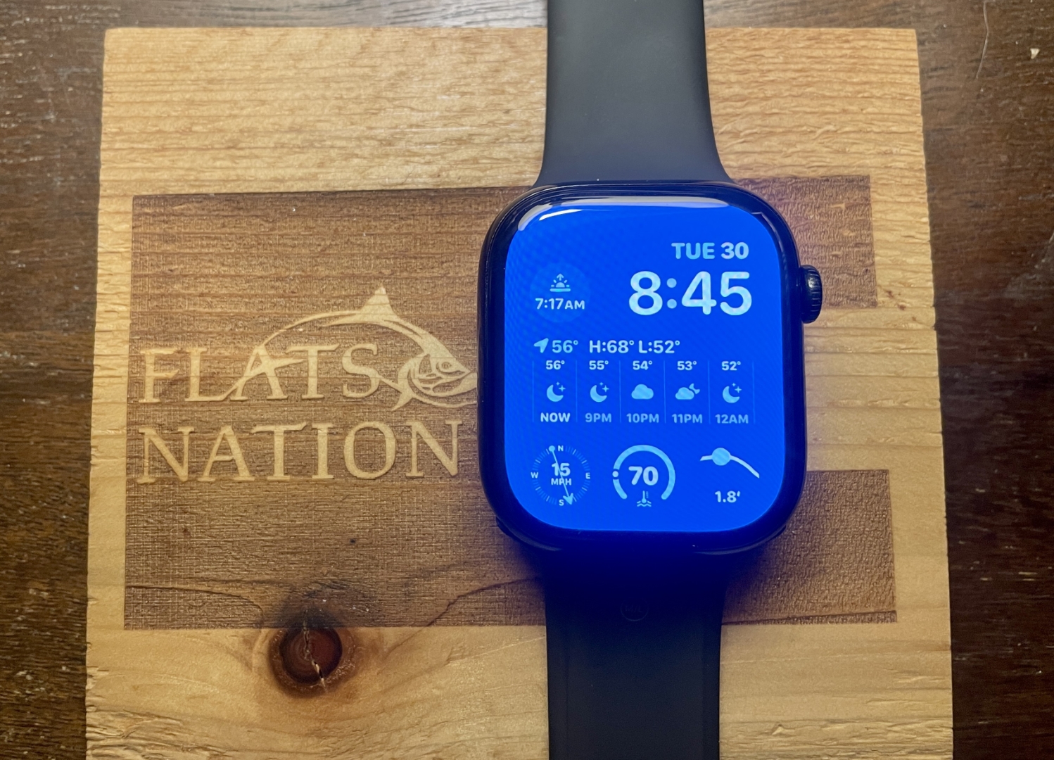 Apple Watch for Angler display